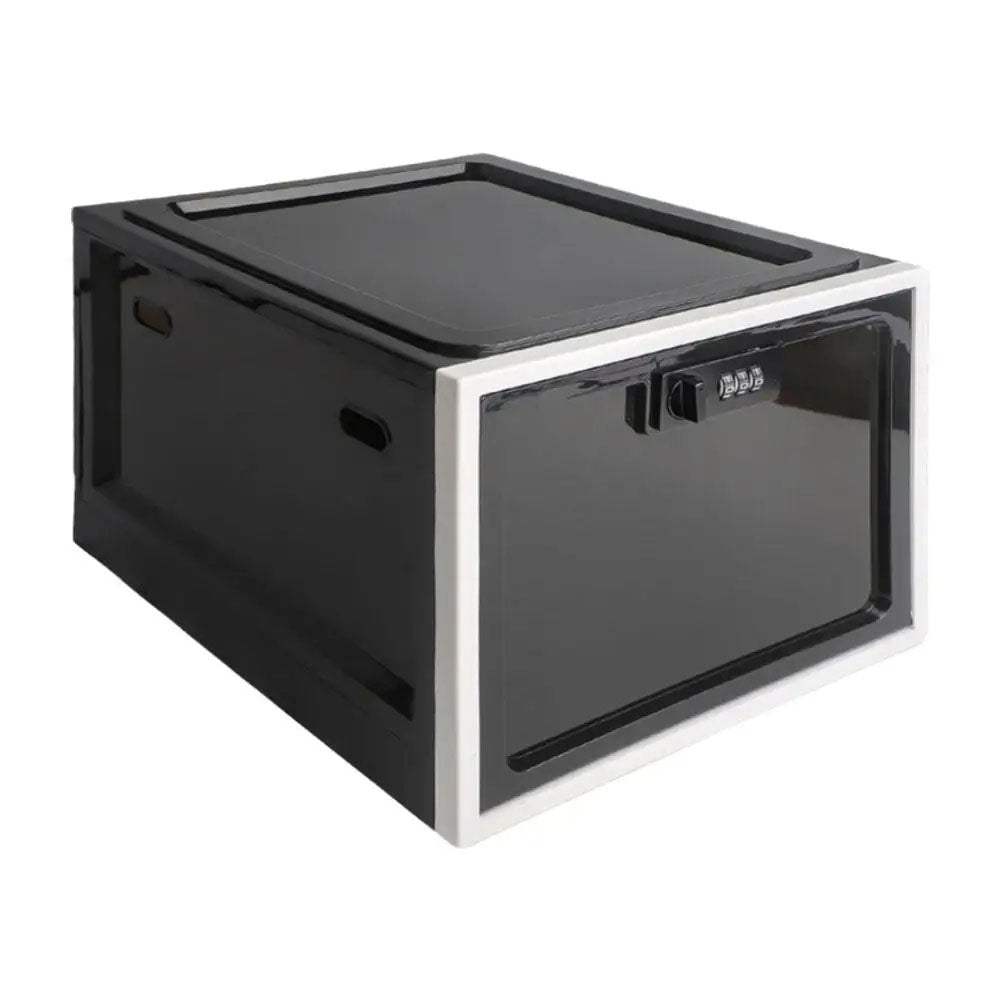 Black fridge lock box