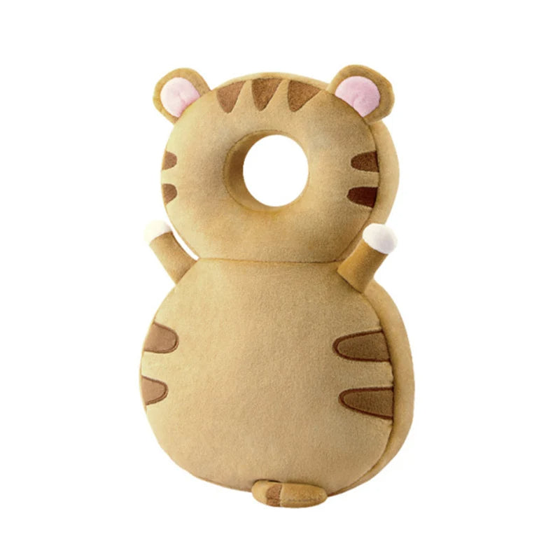 newborn-protection-pillow with a cat design on a white background