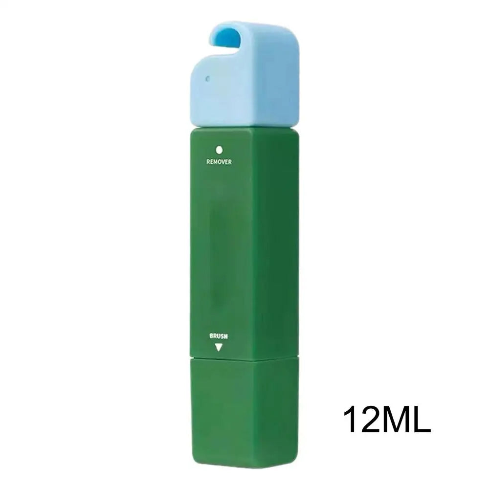 Green and blue stain remover pen with '12ML' label on a white background